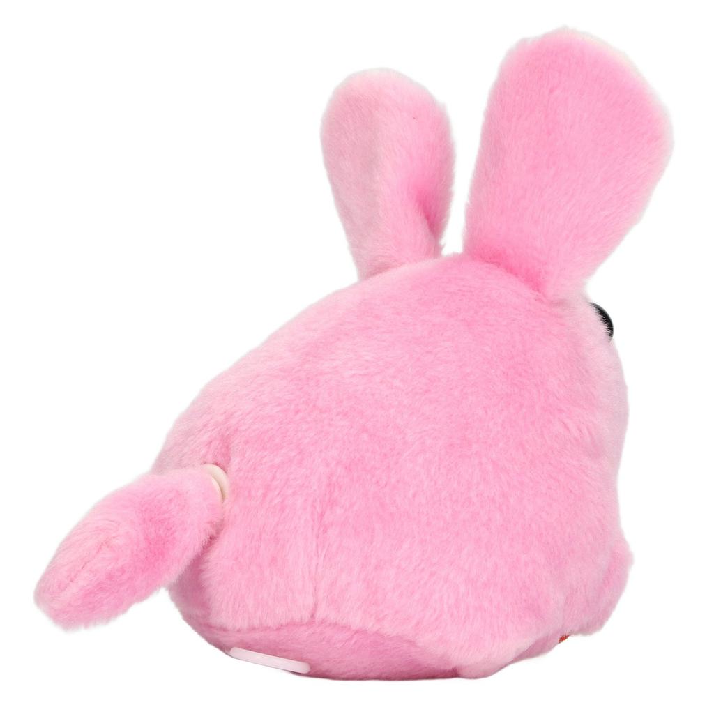 Plush Bunny Clockwork Toy Tail Shaking Rotating Cute Exquisite Fine Workmanship Plush Bunny Toy