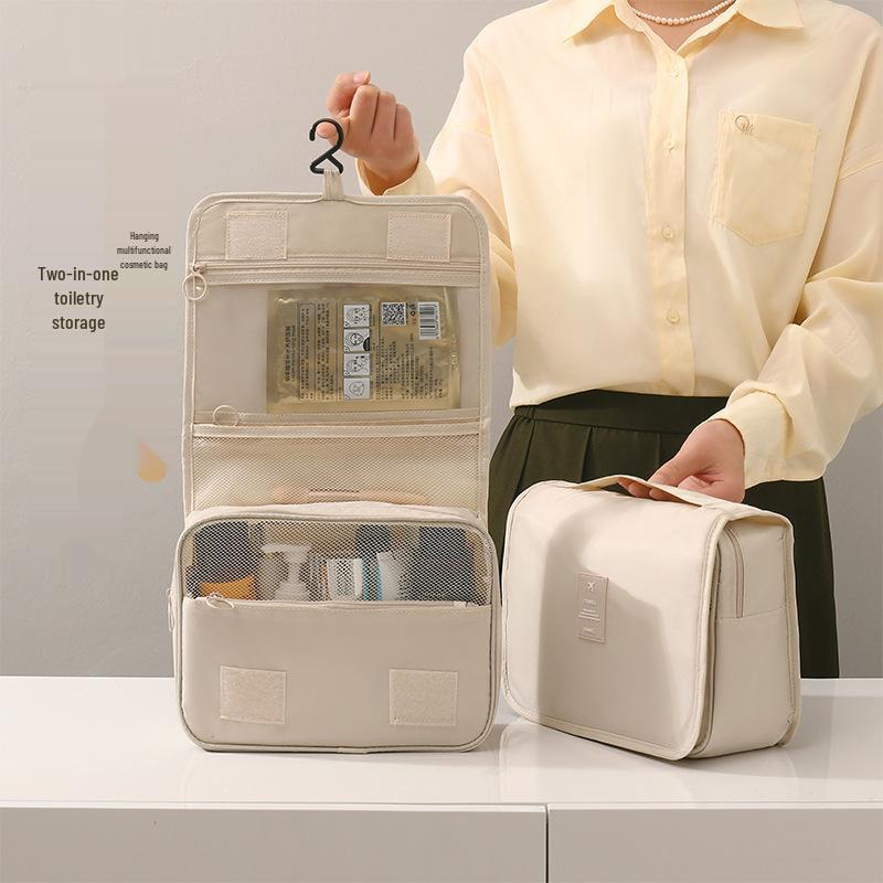 2023 Sac de Rangement Portable Pliable de Grande Capacité pour Maquillage et Soins de la Peau pour Femmes