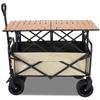 FENGYI Outdoor Folding Camping Cart with Table & Sunshade
