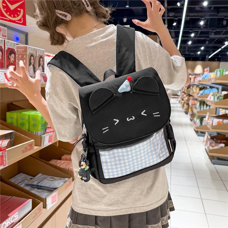 Student Schoolbag Cartoon Backpack Lightweight Backpack