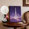 DIY Diamond Art Pearl Painting Kit for Adults, Romantic Tower Shaped Pearl Art Painting Wall for Home Office Decor Handmade Gift