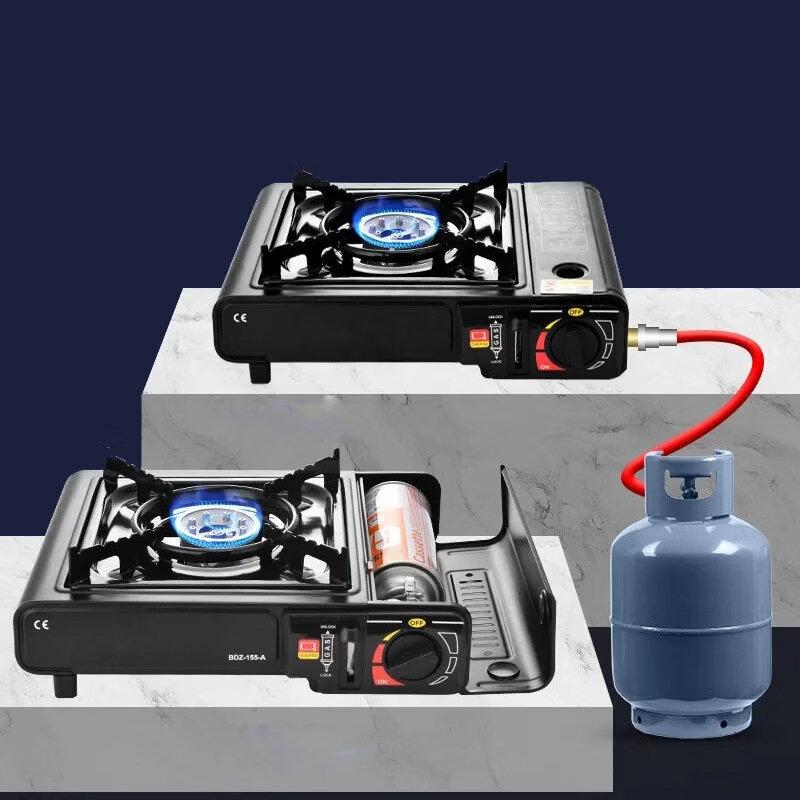 ZISIZ Portable Dual-Use Gas Camping Stove