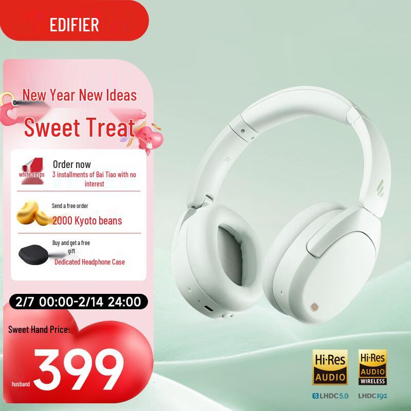 

Edifier W830NB Active Noise Cancelling Bluetooth Headphones