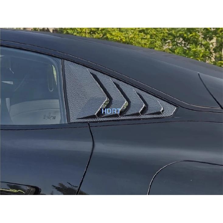 For AVATR 06 2025 + Car Style Rear Triangular Window Louver Glass Blind Cover Protector Decoration Accessories Exterior Sticker