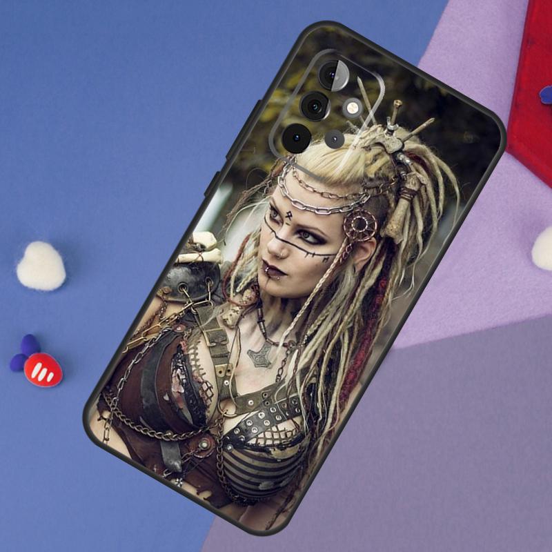 Sexy Sleeve Tattoo Girl Case For Samsung Galaxy A15 A54 A34 A14 A13 A53 A16 A26 A36 A56 A12 A22 A32 A52 A06 A35 A55