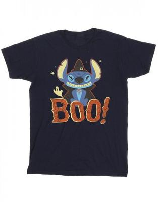 Homens Lilo e Stitch Boo! Camiseta