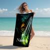 Personalized customized proof beach towel with World of Warcraft pattern - soft, absorbent,quick-drying,perfect swimming,camping&bathing