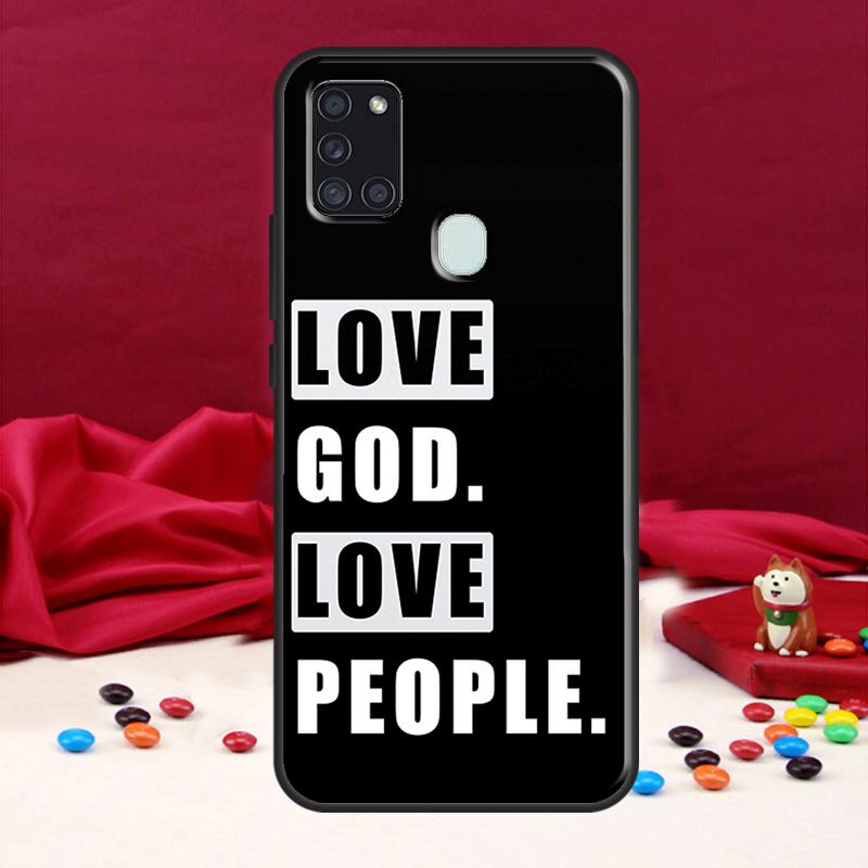 Faith Christian Religious Jesus For Samsung Galaxy A34 A54 A14 A52 A32 A22 A12 A13 A53 A11 A51 A71 A50 Phone Case