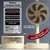 Portable Mini Desktop Usb Folding Fan With 4 Speed And Timing Functions Suitable For Dormitory Office Use Student Gift