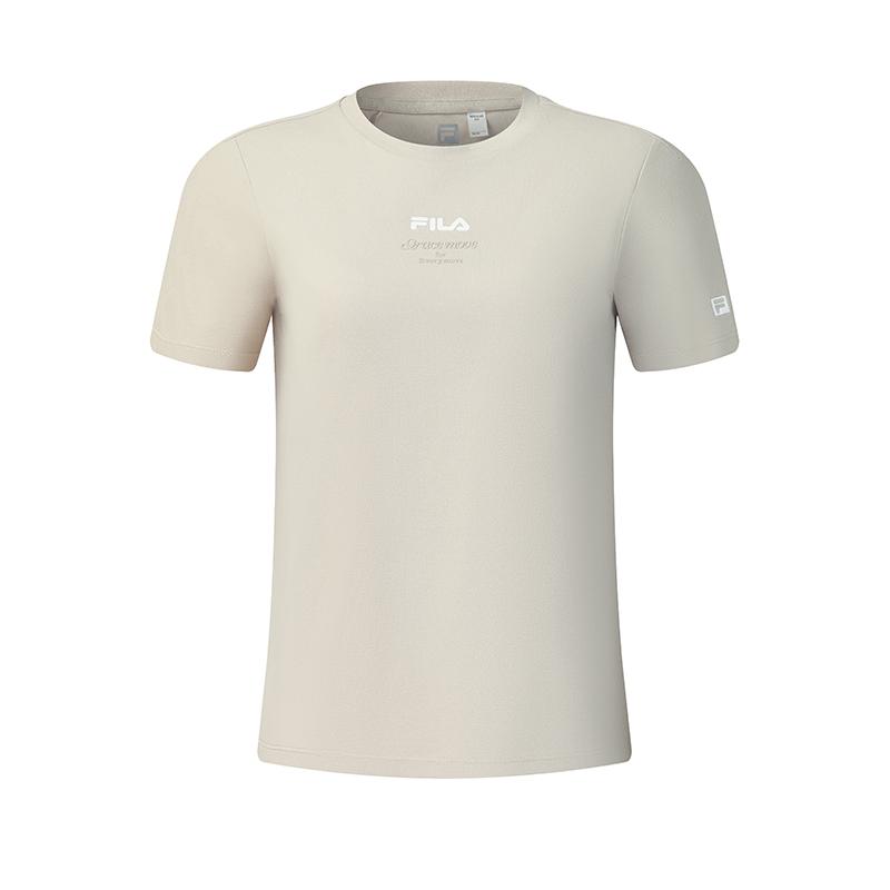 FILA Fitness Moisture-Wicking Classic Versatile Comfortable T-Shirt Women tops A11W621102FZA S