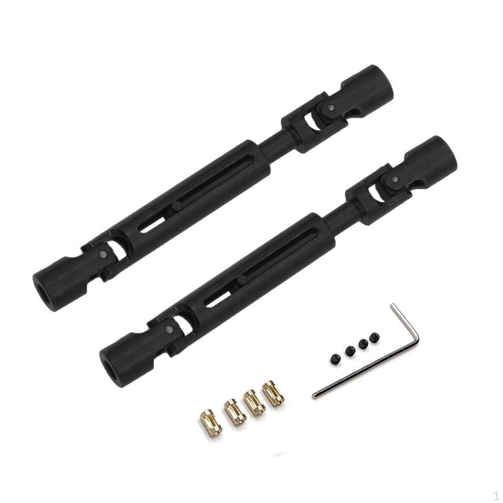 Steel Metal Drive Shaft with Universal Joint Robust Telescopic Easy