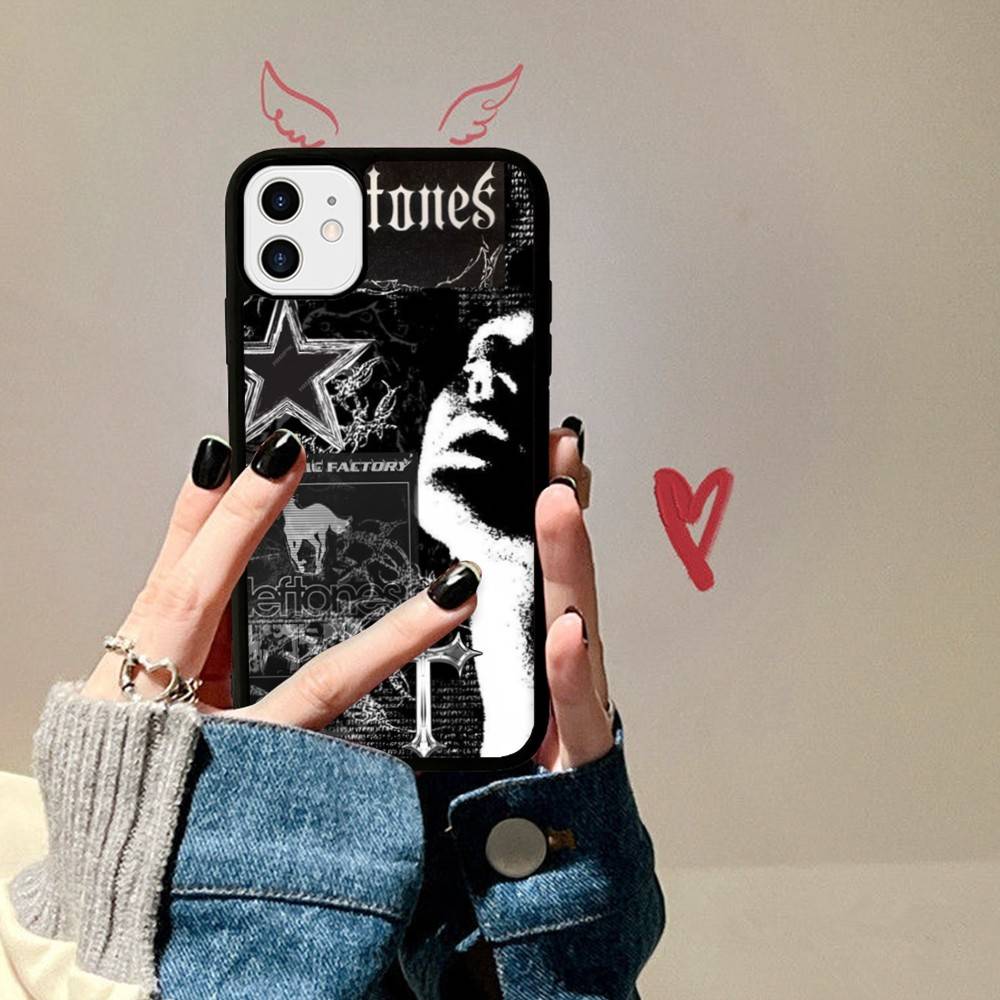 

Alternative Metal Deftones Band PC+TPU Protective Phone Case For IPhone 17 16 Pro Max 15 Plus 14 13 12 11 Cover iPhone 15pro max