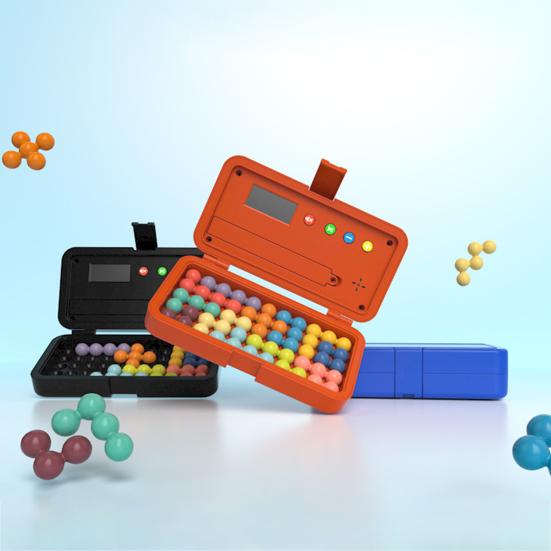 Kids Educational Puzzle Toy with Timer Hand-Eye Coordination Logic Training Puzzle Challenge Board Game Toddler Brain Teaser Puzzle Game Box