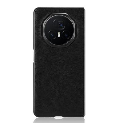 For Honor Magic V3 5G Case Litchi Texture PU Leather+PC Phone Cover