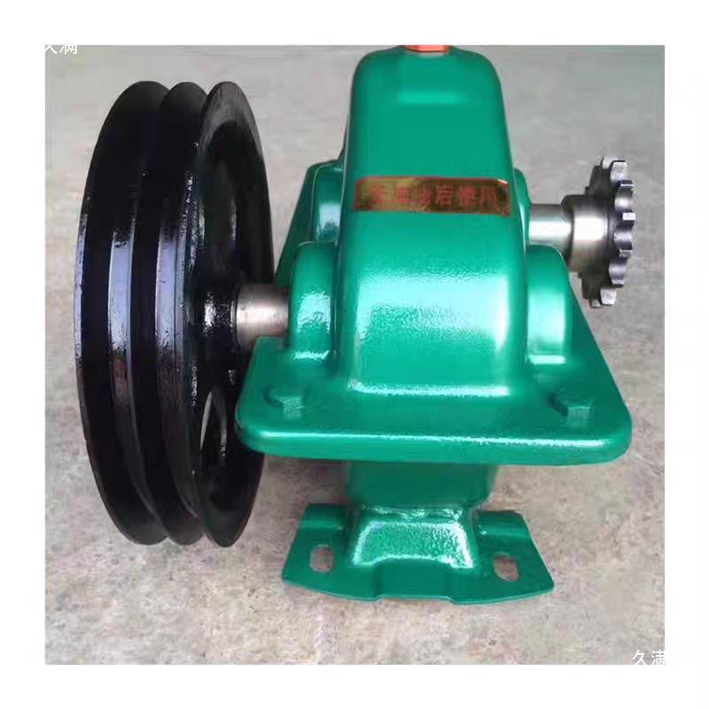 JZM Concrete Small Round Tank Drum Mixer - Variable Speed Gear Reducer and Accessories