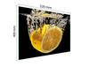 TAGLIERE IN VETRO 52x40 LIMONE
