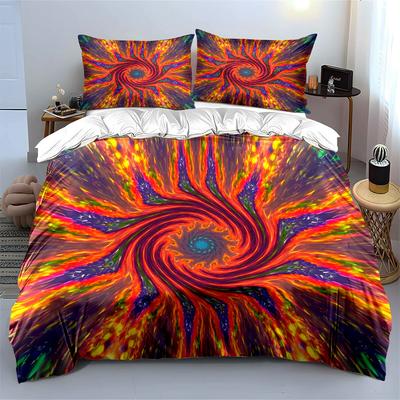 Colorful Abstract Art Set Multiple Sizes Kid'S And Adults' Bedroom Exquisite 3Pc Bedding Set, Gift