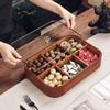 Naijiang New Chinese Style Solid Wood Covered Snack Tray