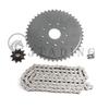 Lanț 415 cu 110 zale, cu pinioane, potrivit pentru Biciclete Electrice 49cc 60cc 66cc 80cc Piese
