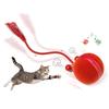 Cheerble Cat Ball Automatic Cat Moving Cat Toy with 3 Sound Easy Removable Natural Cover [Entry Model] Toy, Tail, Modes, Effects, Cleaning,