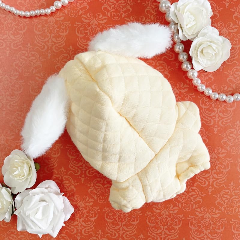 Bunny Ear Hoodie for Plush Toys (15cm) - Perfect for Nuidori, Plush Clothes, Oshikatsu, Otaku Activities, Plush Toys, Kigurumi, G.Trigger, Oshikatsu