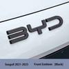 For BYD Seal 06 DMI Seal 06 GT Seagull Dolphin Front Emblem Modification Black Warrior Car Badge Covering Styles Logo