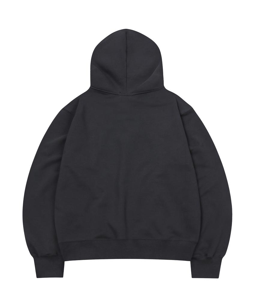 S'Est Star Hoodie Zip Up Charcoal