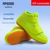Zapatillas de Boxeo y Lucha Transpirables de Caña Alta para Todas las Estaciones - Calzado Antideslizante para Entrenamiento en Interiores