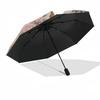 1pc Vintage Rose Nautical Map Umbrella with Plastic Handle,Compact & Stylish,Suitable for All Seasons Ptys26011
