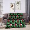 Souths Parks Mr. Hankey Christmas Blanket Flannel Textile Decor Breathable Super Soft Throw Blankets for Bedding Couch Quilt