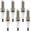 ECCPP Spark Plug Platinum Iridium Fit for Dodge for Sprinter 2500 2007-2008,for Mercedes-Benz for C23 2006-2009 Replacement for 93911 (6 Spark Plugs)