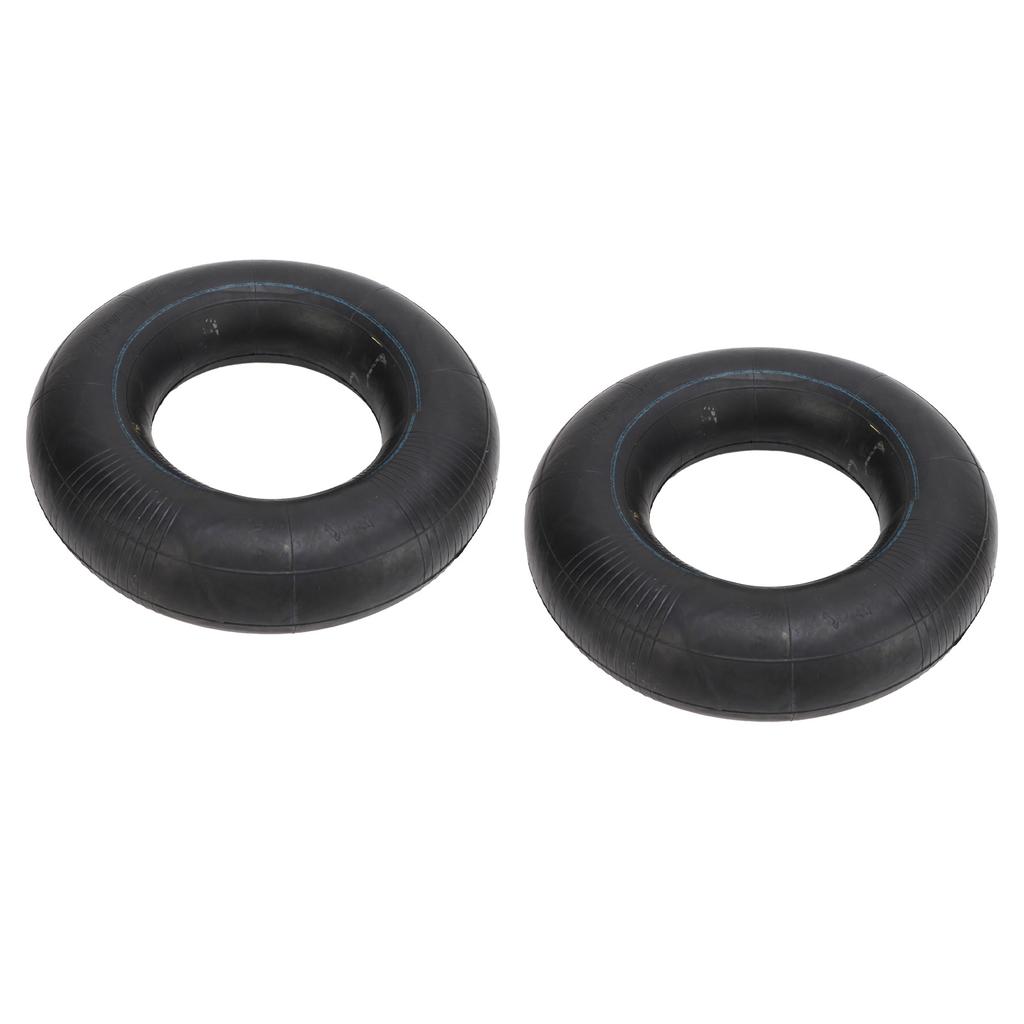 2PCS 3.50 4.00‑6 Tire with TR87 Bent Valve Stem Rubber for Wheelbarrows Go Kart ATV Snow Mowers Hand Trucks