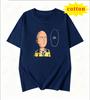 One Punch Superunisex Character Commemorative Tshirt Classic Japanese Hot Blooded Anime Male Female Same Cotton Short Sleeve