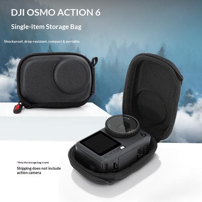 STARTRC Etui ochronne na kamerę DJI Osmo Action 6 Przenośna torba do przechowywania ze skóry PU
