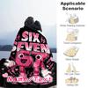 1PC Custom Name "Six Seven GT Energy" Flannel Blanket Versatile,all-season Throw Suitable for the Living Room,bedroom,camping,travel,and Gift
