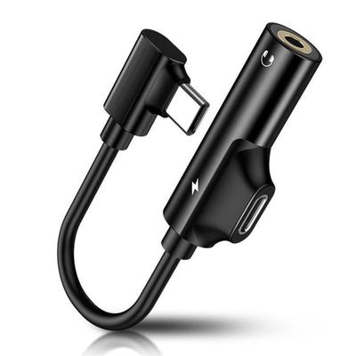 Flexible Cable Audio Charging Adapter Type-C To 3.5mm Audio Cable  Phone Audio Accessories