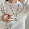 Fashionable Zebras Print Adjustable Length Necklace for Women Stylish Neck Chain Jewelry Perfect Gift