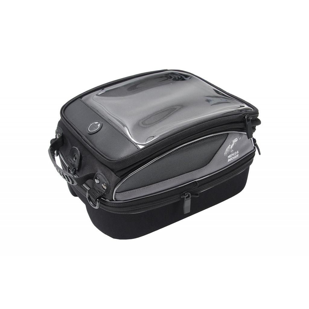 Hepco Becker Tank Bag for Street Tourer M with Tank Ring 1 Set & Fittings, Black, (640805-0001)