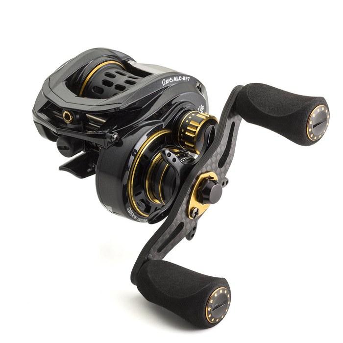 AbuGarcia REVO ALC BF7-L Left-Hand Baitcasting Reel, Black