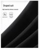 Women's High-Waisted Black Flare Pants - Slim Fit, Stretch, Petite Size, Spring/Autumn 2026 Collection