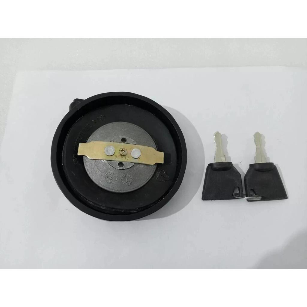 Tappo Coperchio Blocco Laterale Serbatoio Carburante Diesel Grande Dimensione 4'' Con 2 Chiavi per JCB | Adatto Per