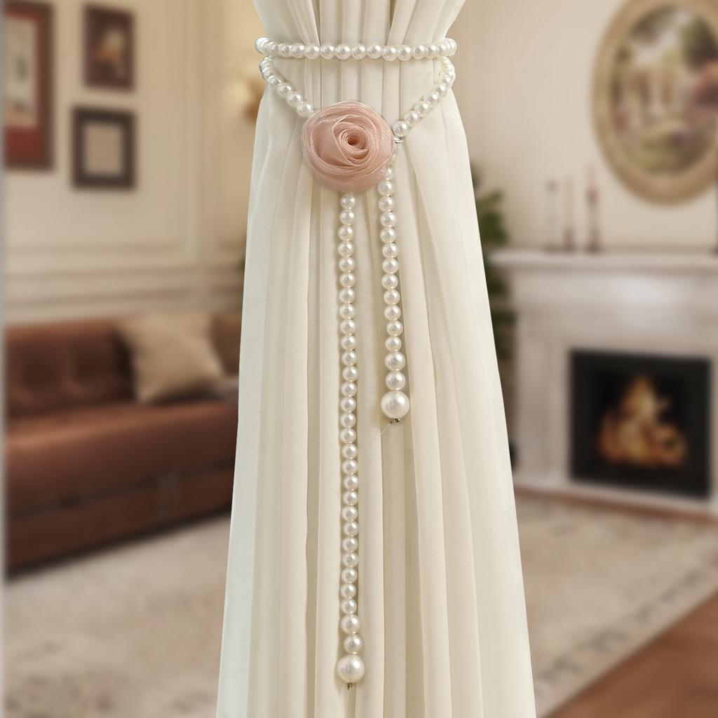 Zhenhai Rose Strap Curtain Accessories Decoration Shein