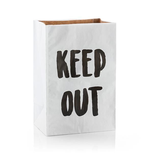 Střední papírová taška Oh My Home (30 x 45 x 20 cm)