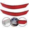 Car Rear Bumper Reflector Lamp Reflector Trim 2011-2014 Reflective Strips Accessories for ML-Class W164 ML320 ML350