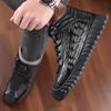 Fashion Warm Snow Boots for Men Plush Winter Cotton Shoes Men Casual Boots Waterproof High Top Men's Boot Black Lace Up Work Boots Men