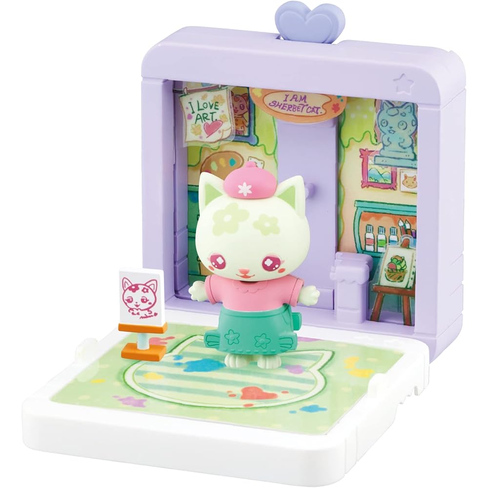 MegaHouse Snap Friends Sherbet Cat Fancy Atelier Plush Toy