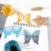 Earring Pendant Resin Molds Silicone Mold Butterfly Pendants Epoxy Crafts Jewelry Making Casting Mould Keychain Molds
