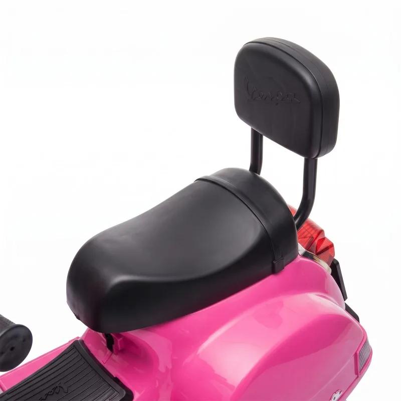 Vespa - Px150 Rose - Rose - Scooter électrique Enfant - Licence Officielle - Design Rétro - Marche Avant Et Arrière