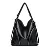 Popular Korean Style Lazy Soft Leather Women's Bag with Large Capacity, Versatile Shoulders, Fashionable Crossbody and Single Shoulder Bag for Women