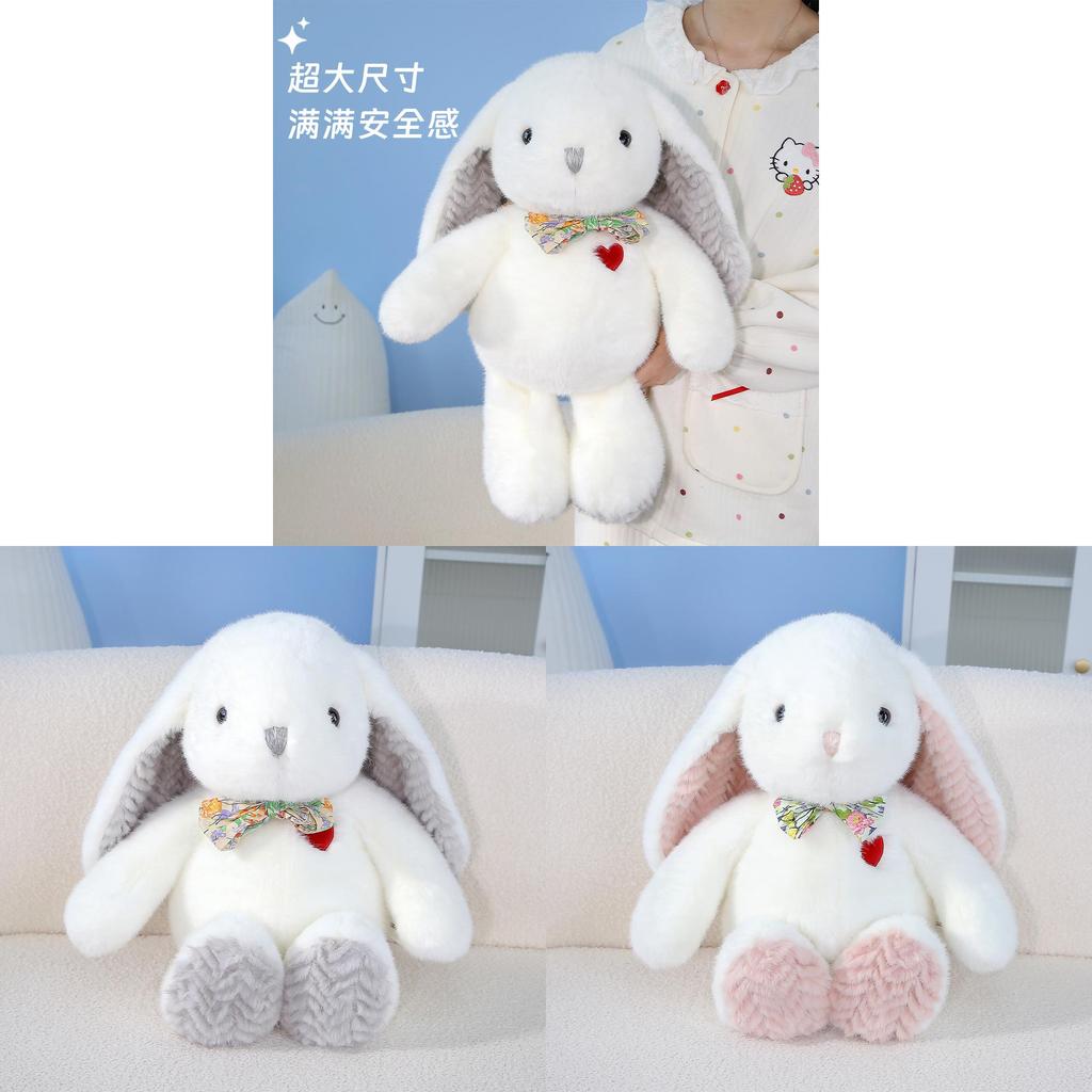 Plush Bunny Toy With Soft Polyester Filling For Comforting Kids And Sleep Support
